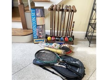 Croquet And Other Outdoor Games