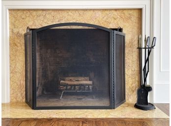 Modern Metal Fireplace Accessories