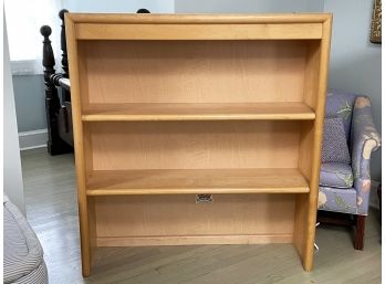 A Modern Maple Bookcase (Possibly Hutch Top)