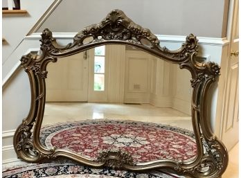 Incredible Entrance Commanding Vintage Mirror