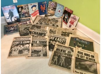 Large Collection Of NEW YORK METS Memorabilia