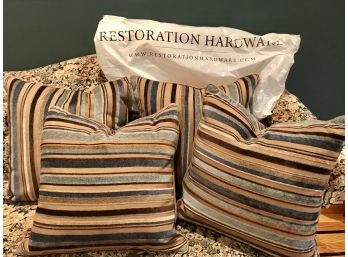 4 New RESTORATION HARDWARE Pillows