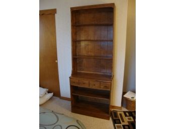 Ethan Allen Solid Maple And/or Birch Bedroom Book Shelf From G. Fox & Co.