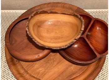 Collection Of Wooden Bowls