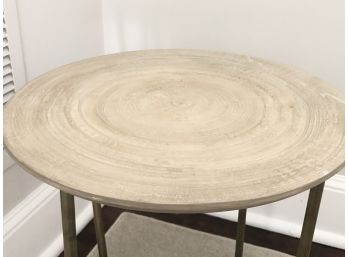 ABC Carpet Mos Designs Carved Side Table