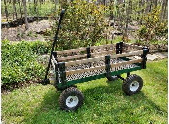 Handy! Small Garden Cart With Removable Sides