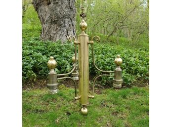 Vintage Brass Chandelier / Pendant Light