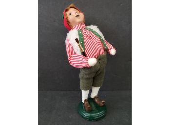 2010 Byers Choice Carolers Santas Jolly Elf Figurine