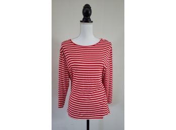 Orvis Ladies Stripped Top Size L