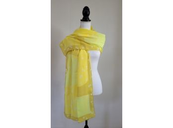Coldwater Creek Ladies Yellow Scarf
