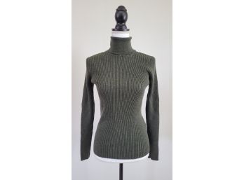 Talbots Ribbed Turtle Neck Sweater Size L