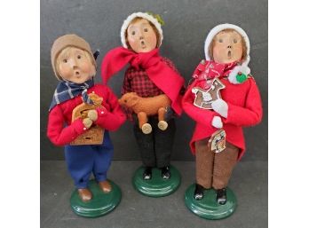 The Byers Choice Carolers Lot Of 3