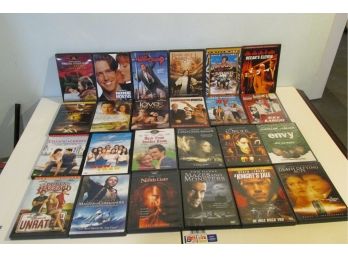 Collection Of 24 DVD's  Movies,  Lot  #1