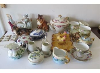 Large Mixed Lot Of Porcelain / China Items