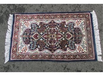 Vintage Oriental Small Carpet / Rug / Mat