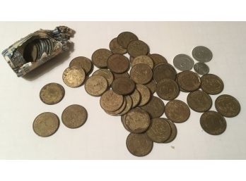 Vintage CT. Token Coins & Misc. Coins