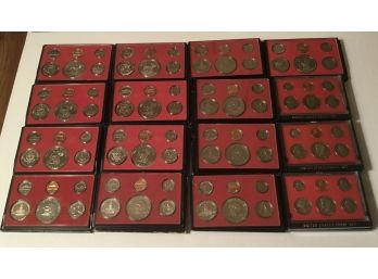 United States Proof Sets Coins 1973-1981 (16 Sets)