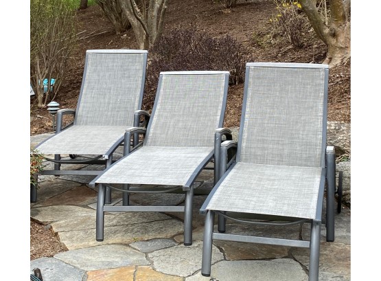 Trio Of Lifestyle Garden Lounge Chairs