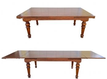 Hooker Furniture  Dining Table With Self-storing Leaves