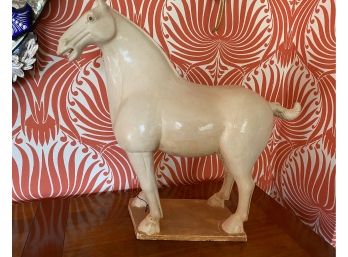 Large Ceramic Horse