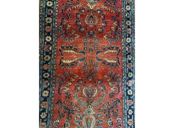 Hand Knotted Antique Persian Rug