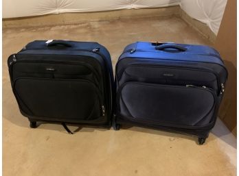 2 Samsonite Luggages Located In Basement