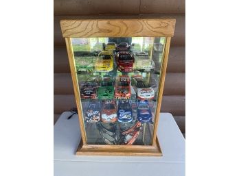 NASCAR Diecast Race Cars And Boats In Curio