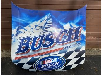 Busch Beer NASCAR Replica Full Size Plastic Hood