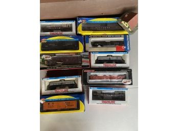 Collection Of Vintage HO Scale Trains
