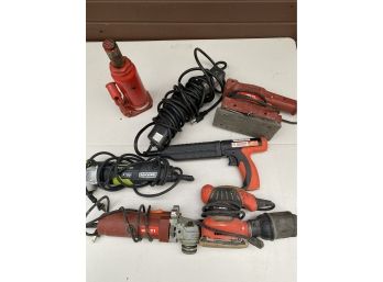 Crate Of Electric Tools