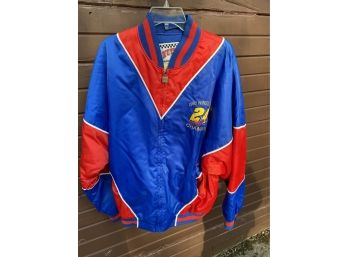 Vintage Jeff Gordon NASCAR Racing 1995 Winston Cup Champion Nylon Jacket Size Large