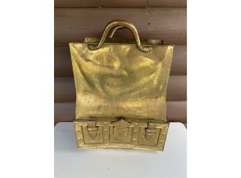 Large Decorative 24' Brass Valise Bag