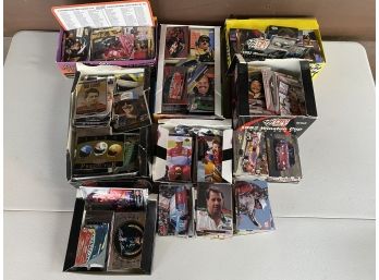 Collection Of Loose Vintage NASCAR Trading Cards