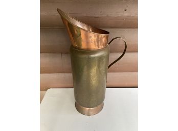 24' Copper & Brass Pitcher