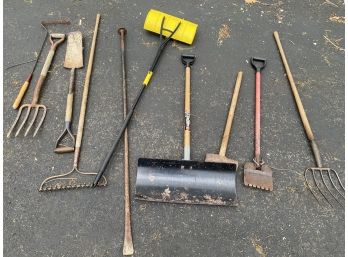 Assortment Of Lawn And Yard Tools