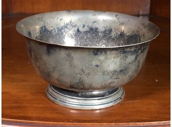 Beautiful Vintage STERLING SILVER Paul Revere Style Bowl By International - 4.1 Troy Ounces Or 128 Grams