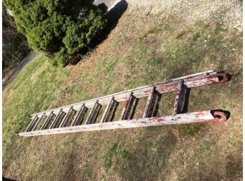 Aluminium Extension Ladder - Each Section - 150' Total Or 12.5 Feet - Good Functional Ladder - Ready To Work