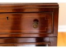 Small Vintage Mahogany Cabinet With Double Glass Doors (1 Of 2)