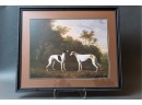 Wooden Framed Hunting Dogs