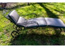 Vintage Wrought Iron Salterini Style Chaise Lounge (2 Of 2)