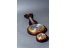 Small Wooden Barometer