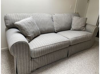 Roll Arm Sleeper Sofa With Sealy Posturepedic Mattress