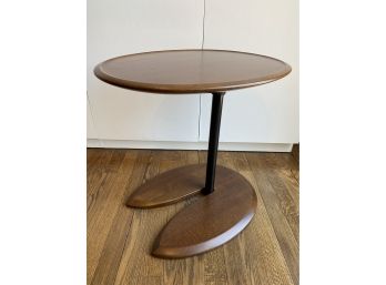 Modern Side Table Adjustable Height Extension