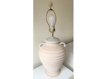 Urn Style Ceramic Lamp