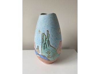 Handmade Decorative Midwest Theme Vase