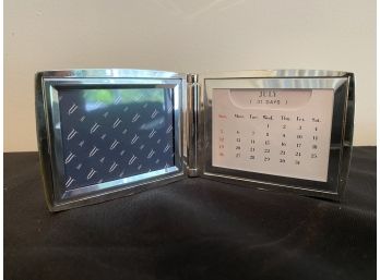 Give Away Silver Plated Desk Calendar With Original Box