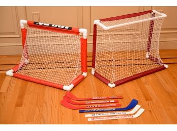 Mylec Deluxe Mini Goal Hockey Set