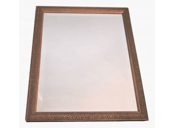 Decorative Beveled Edge Framed Wall Mirror