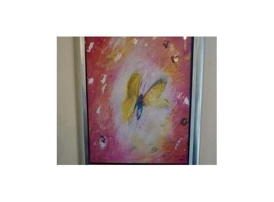 Kaji Aso Butterfly  Painting