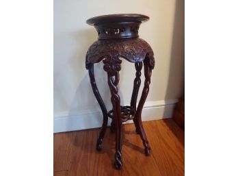 Beautiful Rosewood Carved Victorian Plant Stand